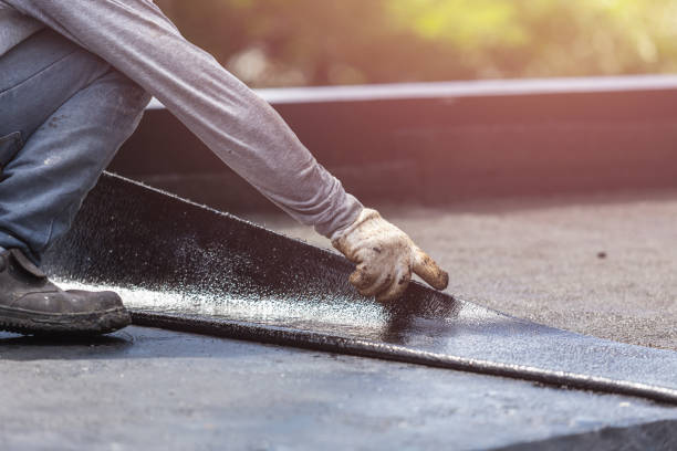 Professional Waterproofing technician working in Brussels, WI